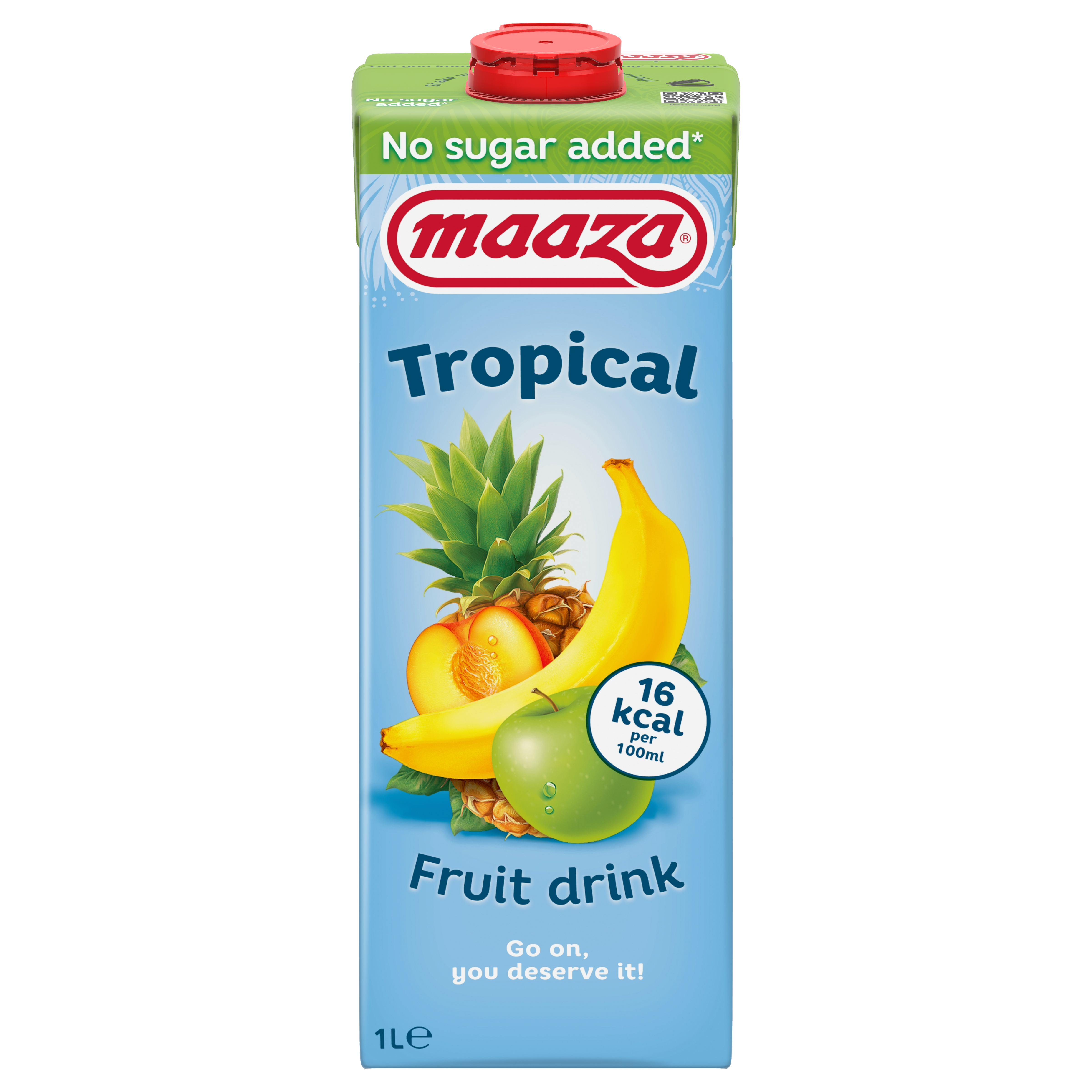 Maaza Tropical No Sugar Added 1L